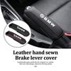 Leather Car Handbrake Cover Non-slip Brake Brake Protector Sleeve For BMW M Sport M2 M3 M4 M5 M6 E46 E90 E60 F10 F20 E87 X3 X6 JR9