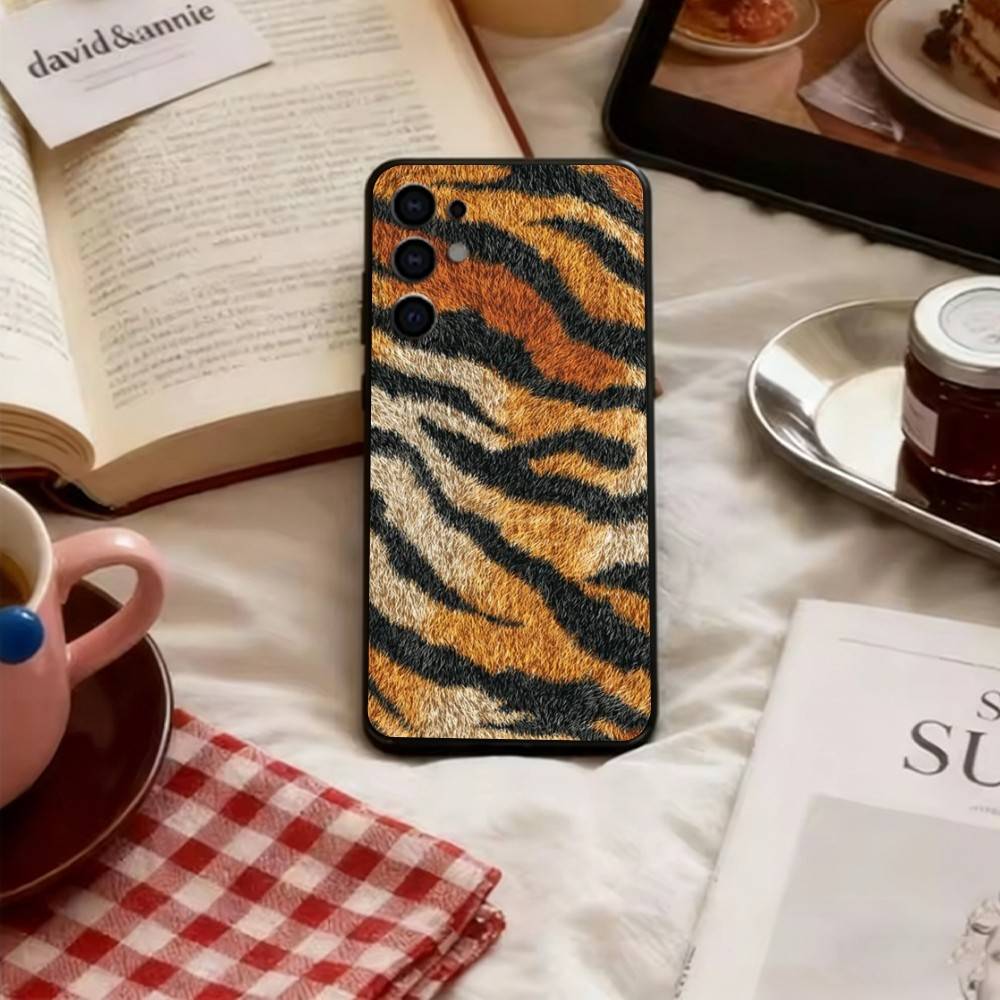 

leopard print Phone Case For Samsung S25,S24,S21,S22,S23,S30,Ultra,S20,Plus,Fe,Soft Silicone Black Cover Samsung S21 s305G