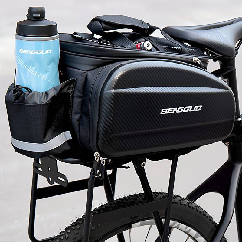 Fahrrad-Satteltasche mit wasserdichtem EVA und Polyester für die Aufbewahrung am Mountainbike