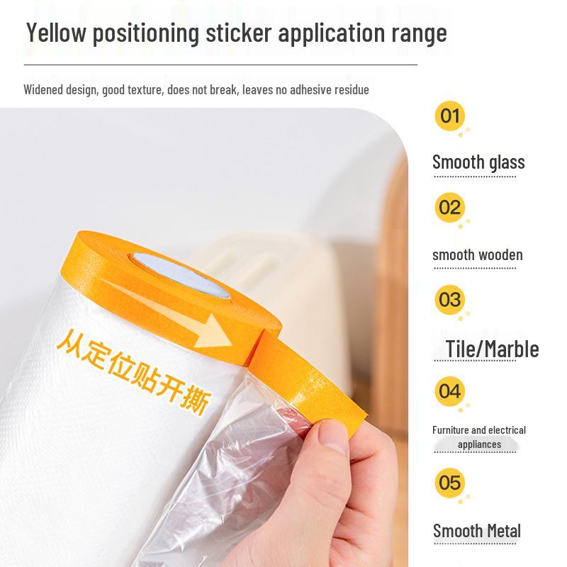 Dustproof Plastic Film for Furniture Protection: Disposable Cover for Beds and Sofas