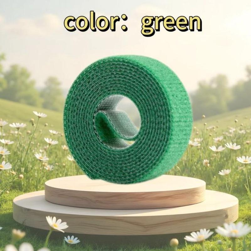 

New Reusable Plant Ties for Climbing Plant Plan Straps Plant Tape Straps Gardening Tip Tomato Plant Support Garden Wire Ties 1pcs зелений