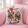 USSR CCCP Pin Up Girl Cushion Cover Soft Plush Throw Pillow Cushion CoverDoubleSided Printed Pillow Case for Sofa Home Decor