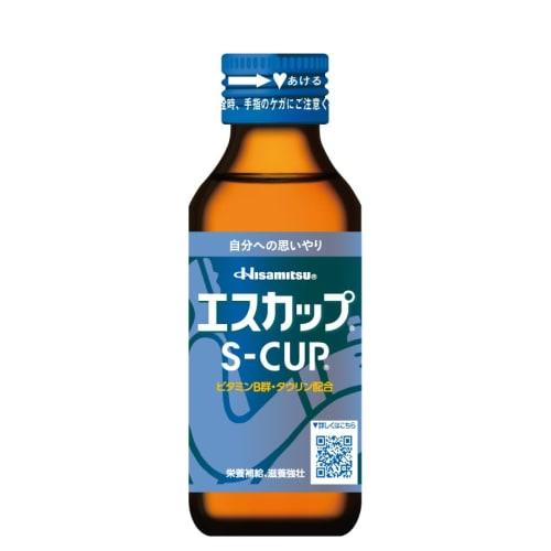 [Recommended] S-Cup 100ml x 48 Bottles, Energy Drink for Fatigue Recovery and Nutrition, Contains Taurine and B Vitamins, Stockpile, Gift, or Other It