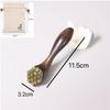 Green Sandalwood Horns Lotus Pod Massager, Eye Points, Suzaku Three-pecking Massage, Dredging Meridians, Purple Light Sandalwood Pinch Stick