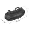 Car Glasses Box Press Switch Sun Visor Glasses Holder Internal Soft Fabric Scratch Resistant Shock-proof Eyeglasses Storage Case