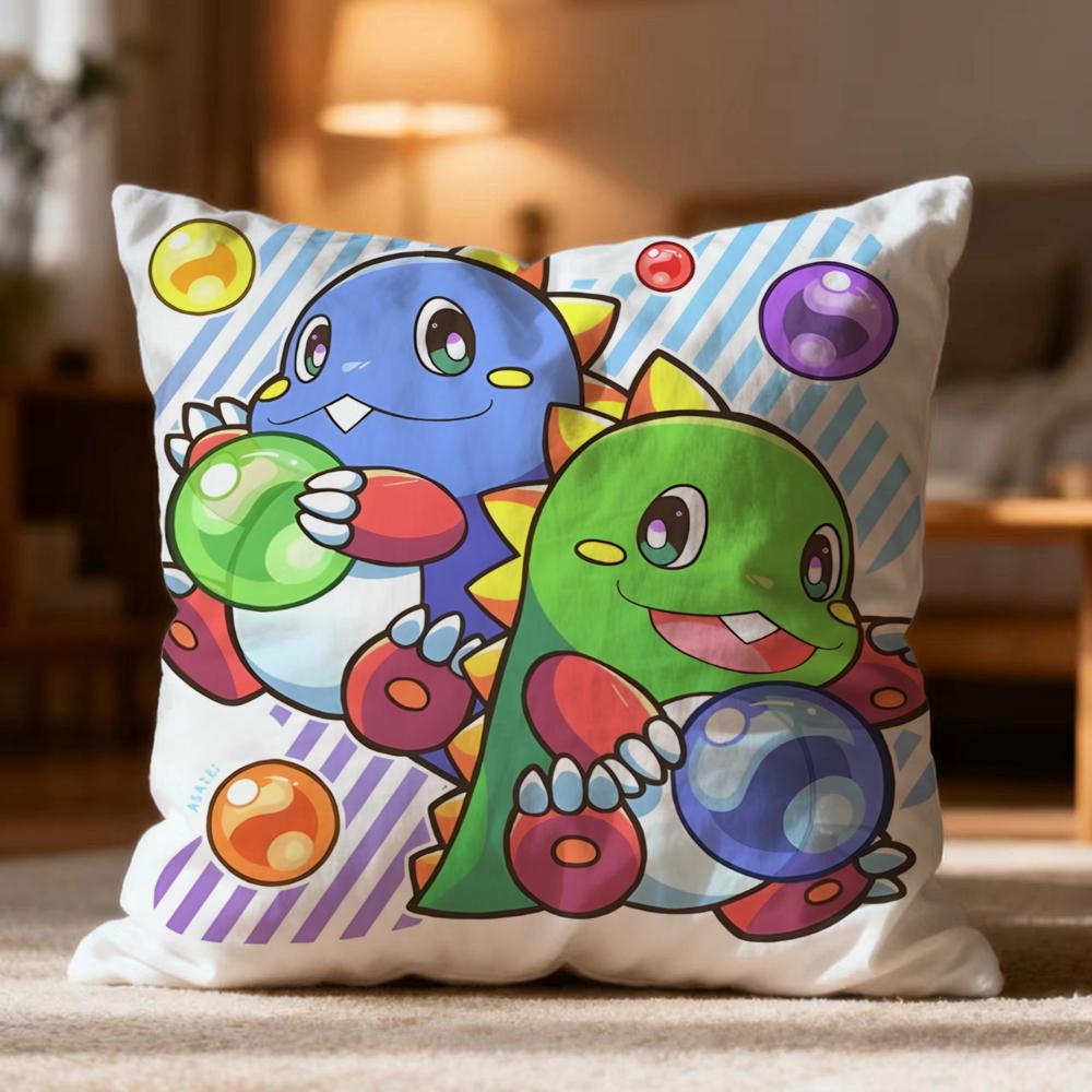 Popular BBubble Bobbleer Cushion Cover Soft Washable Pillow Case Multi-Scene for Couch Bed Travel Office Use