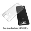 EUCAGR Per Asus Zenfone 6 ZS630KL Cuscinetto d'Aria Antiurto Airbag Silicone TPU Morbido TPU Cover Posteriore Custodia Opaca per Asus Zenfone6
