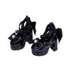 1 Pair 1/3&1/4 BJD Doll's Shoes Pearl Dress Up Doll Shoes Bowknot High Heels  1/3&1/4 BJD Dolls