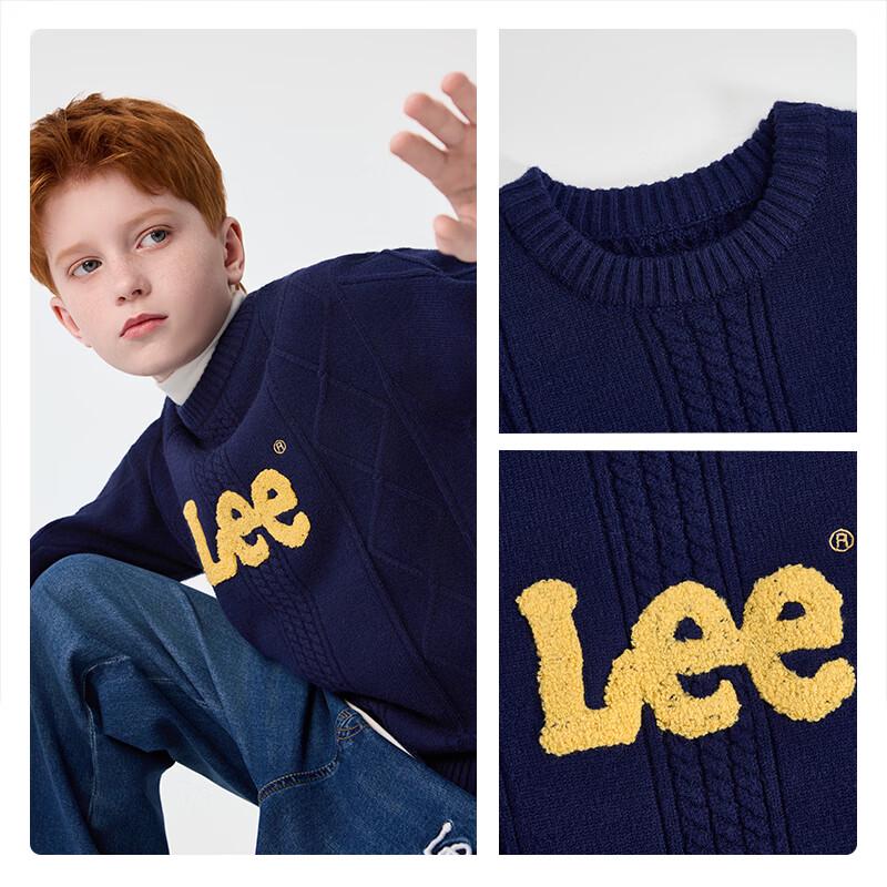 LeeKids Kids' Retro Jacquard Logo Sweater