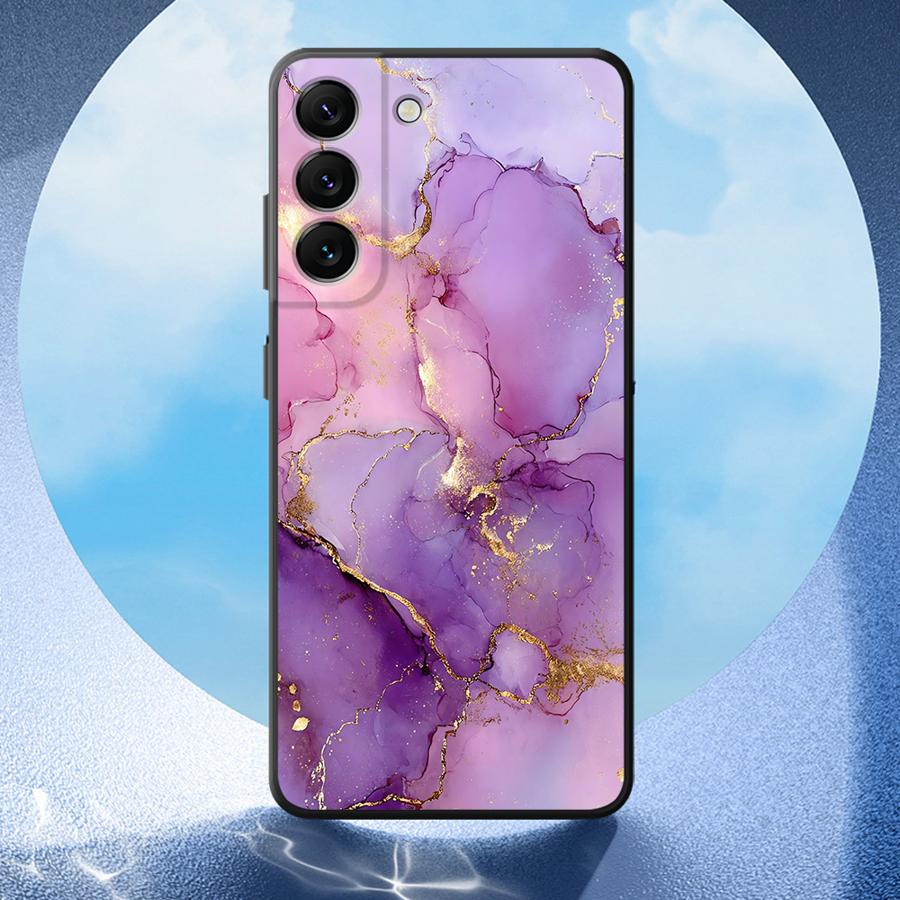 Funda de Teléfono de Mármol de Colores para Samsung Galaxy A57 A26 A32 A24 A37 A22 A55 A23 A25 A73 A51 A53 A35 A52 A36 A72 A71
