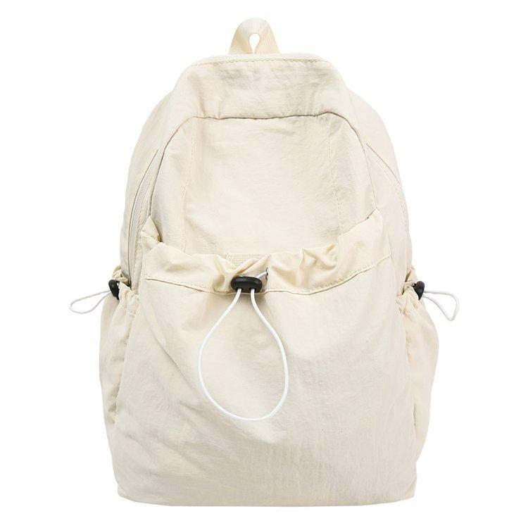 Schoolbag Korean version of the new ins large-capacity light leisure commuting versatile Harajuku style junior high school student schoolbag backpack