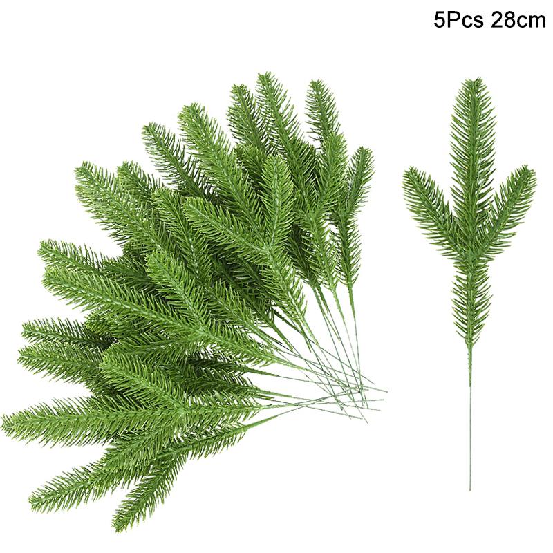 5 Pezzi Natale Bacca Rossa Fiore Artificiale Pigna Ramo Decorazioni Albero di Natale Ornamento Confezione Regalo Casa Ghirlanda Fai da Te