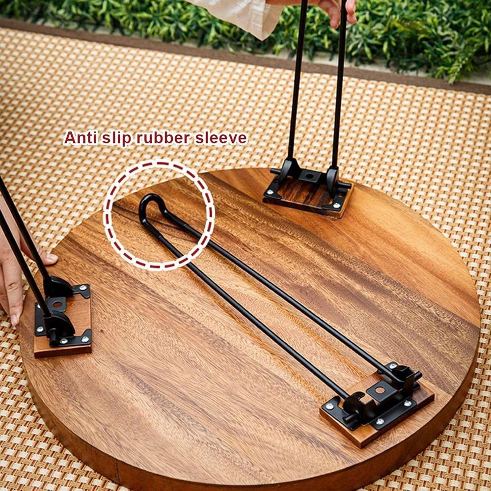1/4Pcs 200/320/420/500mm Foldable Table Legs Metal DIY Support Furniture Legs Folding Table Replacement Legs