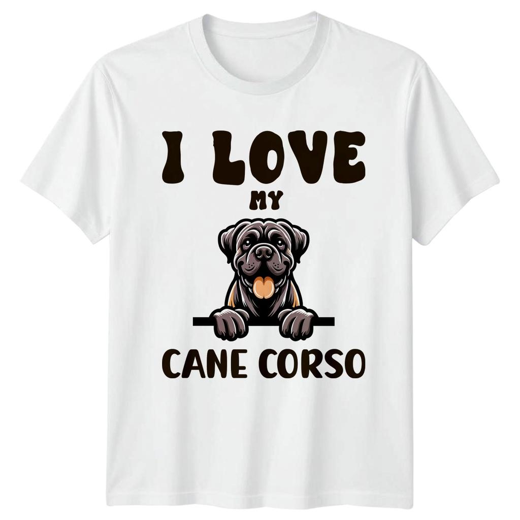 I Love My Cane Corso TShirt Cane Corso Dog Owner Christmas