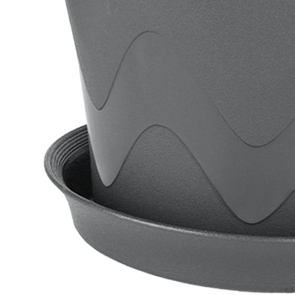 Bonsai Flower Pot with Base - Versatile Lightweight Planter Vegetable for Garden, Yard,