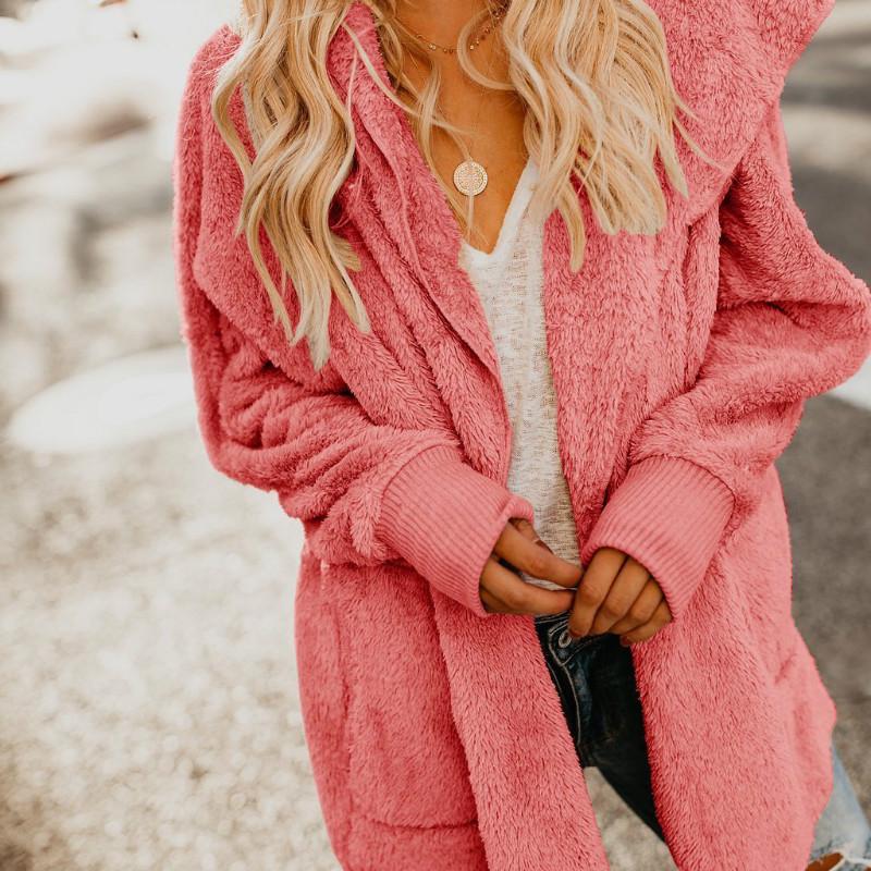 khaki teddy bear jacket