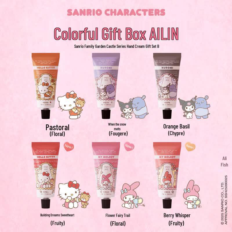 Runpei Sanrio Hello Kitty Moisturizing Hand Cream Gift Set