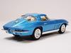 Kinsmart Chevrolet Corvette Stingray (1963) Blue 1/36 Diecast Model KT5358
