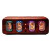 YIZHI Nixie Tube Digital Clock Electronic 4-digit Time Display Creative Retro Desk Clock Decoration Christmas Halloween Gift
