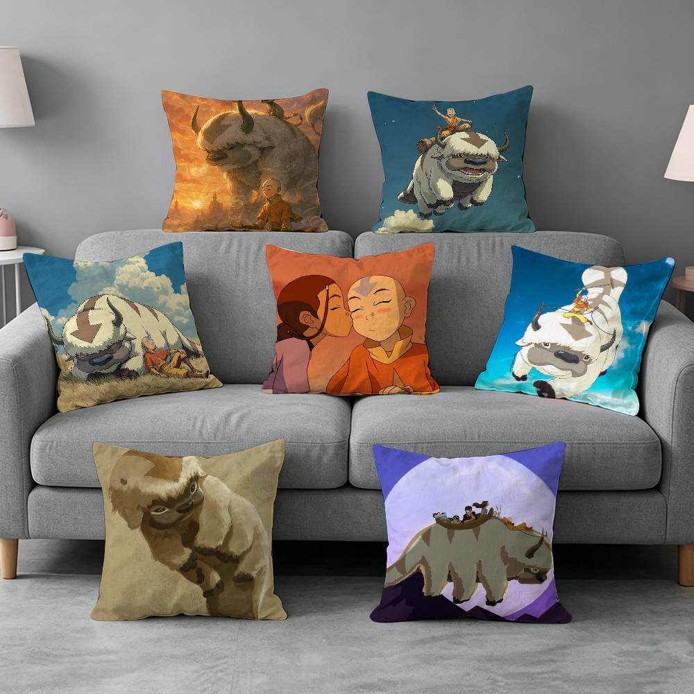 Avatar Der Letzte Airbender Kissenbezug Geschenk Hochauflösender Digitaldruck Überraschung lebendiges Muster Haushalt
