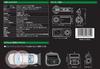 KEIYO Dash Front and Minimizes Blind Spots from Inside the WDR Support for Nighttime GPS for Map Includes Recording Plate and SD Set Product Cam,