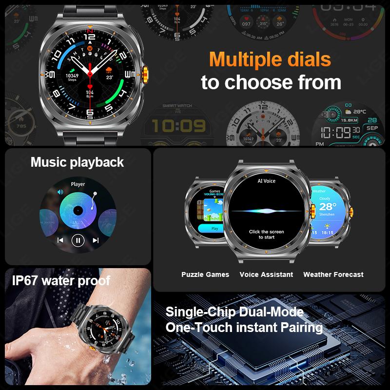 2 In 1 Smart Watch With Earbuds TWS Bluetooth Earphone Heart Rate Blood Pressure Sport Fitness Smartwatch Music Watch Men
