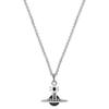 Vivienne Westwood Necklaces Unisex Silver/Black 63020097-02P755