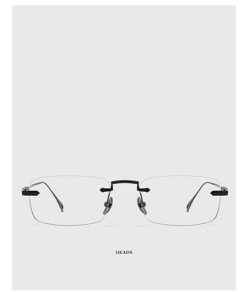 Chen Duling Stil Ultra-Leichte Rahmenlose Damen-Korrektionsbrille