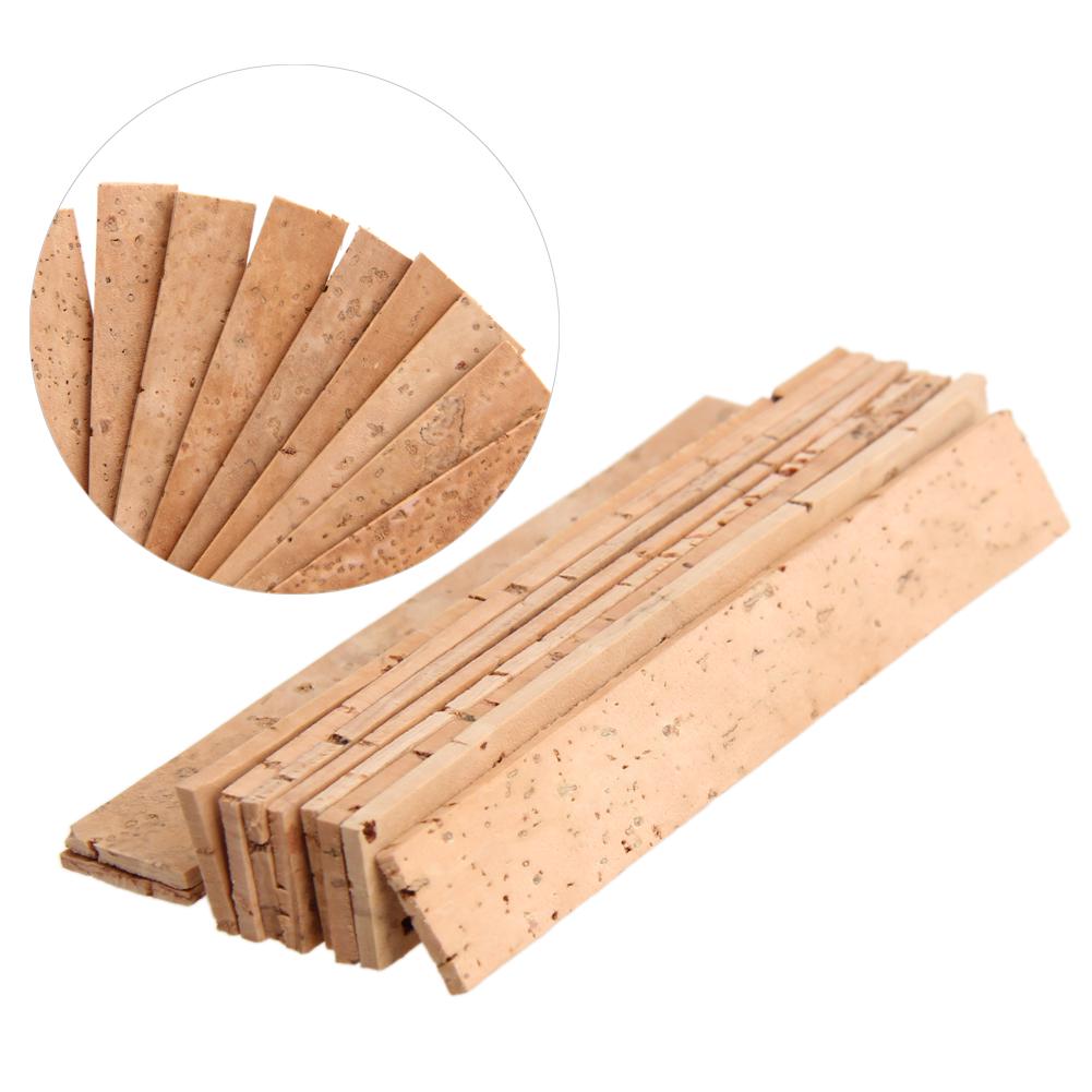 10pcs Clarinet Joint Cork Pieces Professional Sax Clarinet Joint Cork Sheet Replacement Musical Instrument Parts China Mainland