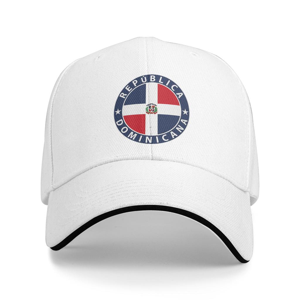 Fashion DR Dominican Republic Golf Hat for Unisex Women Headwear Formal Golf Adjustable Sun Hats