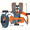 Trimmer Shoulder Strap Padded Belt Soft Double Harness for Strimmer Gardening