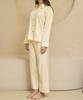 Keontueosong Yellow Cotton Modal Pajama Set