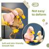 Duck Doll Plush Toy Mother And Son Stuffed Animal Pillow Duck Themed Parent-child Toy Funny Room Decor