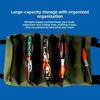 Durable Roll-Up Tool Bag Oxford Fabric Detachable Storage Bag Multi-Use Heavy-Duty Electrician Tool Kit Multi-Tool Organizer