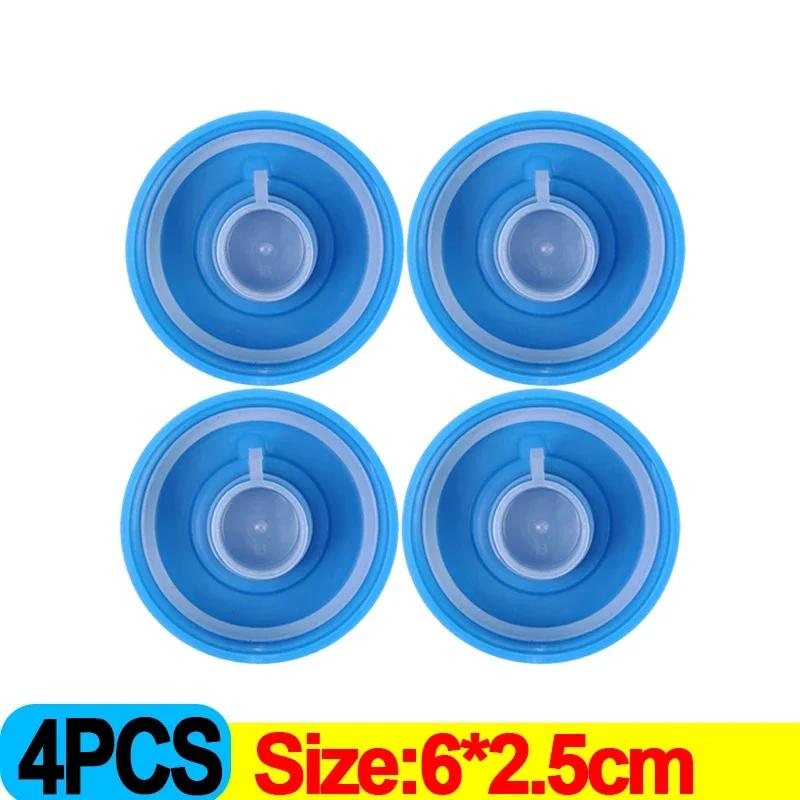 2/10PCS Threaded Water Jug Cap Lids Non-Spill Bottle Caps Reusable Plastic Water Bottle Cover Drinking Bucket Dust-proof Stopper