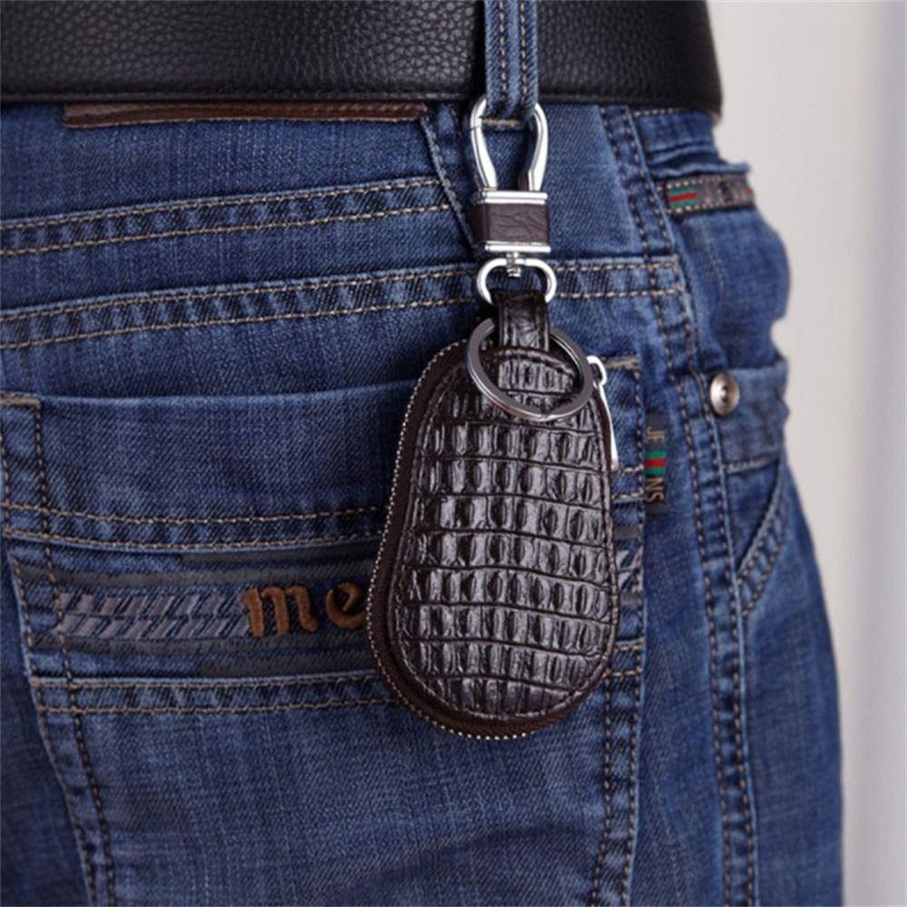 Keys Organizer Coin Purse Crocodile Pattern Car Key Wallet Leather Key Bags Car Key Bags Key Pouch