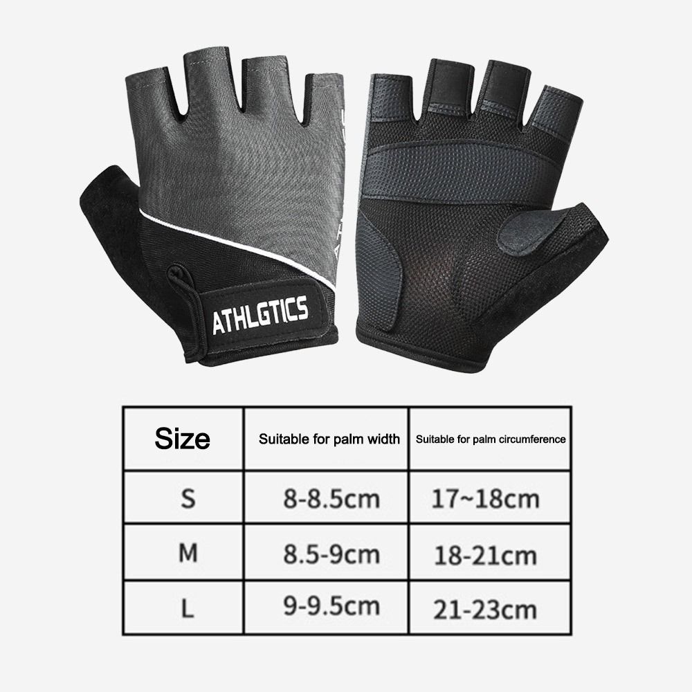 Anti Slip Summer Sunscreen Cycling Gloves Thin Training Exercise Fitness Gloves for Men Women