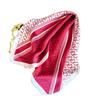 Color matching letter simulation silk printing silk scarf square scarf high-end shawl sunscreen neck small square scarf headscarf scarf women
