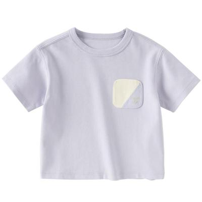 DAVE&BELLA Kids' Cooling Quick-Dry Round Neck T-Shirt