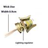 Oil Lamp Burner For Antique Lamps Oil Lamp Replacement Kerosene Lamps Parts With Reduction Collar And Cotton Lamp Wick