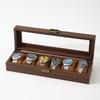 Qingyu Packaging Bark Texture PU Leather Watch and Jewelry Display Box