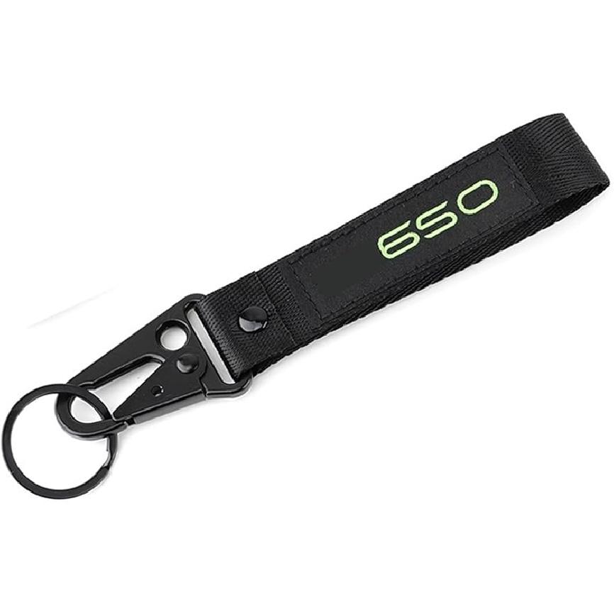 Compatible With Kawasaki Z650 Z 650 Z650RS Ninja 650 2017-2023 2024 2025 CNC Motorcycle Key Case Cover Key Shell Key Ring Key Chain(Z650 1 set Red) Z650 Keychain Black