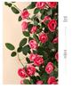 Rose Vine Artificial Flower Decor for Air Conditioner Pipes or Balcony Railings