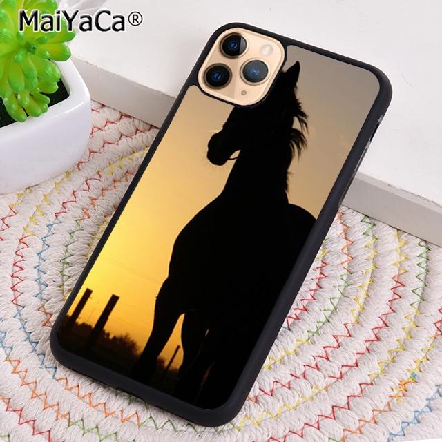 MaiYaCa 1233 Gray Shire Horse Phone Case Shell For iPhone 17 Air 12 13 16 Pro Max 15 14 Plus Cover Coque