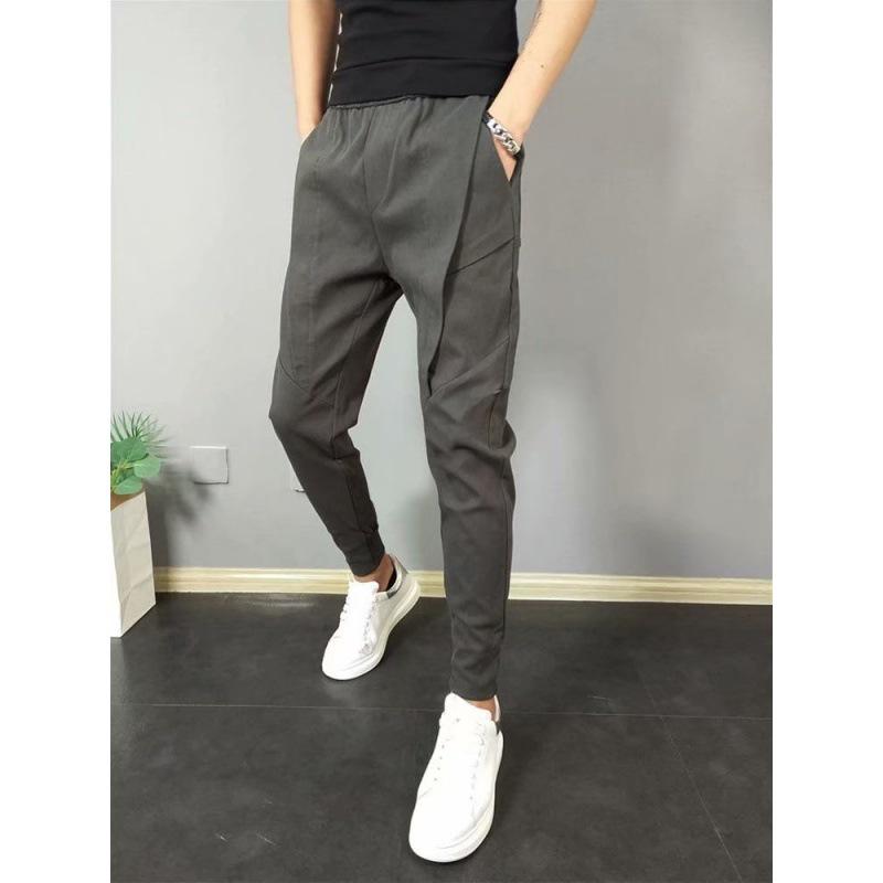 Men's Slim Korean-Style Nine-Point Summer Leggings