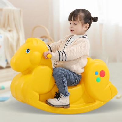 Kids Animal Rocking Horse Horse Deer Elephant Sea Lion Designs Plastic Rocker Toy for Toddlers Indoor Outdoor Riding Toy Baby Balance Development