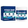 Livestock water tank cleaning sheet, scale and dirt remover. Farm water tank cleaning.