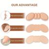10 Pairs Heel Pads for Shoes Too Big, Shoe Inserts for Loose Shoes, Heel Grips Protectors for Blisters Pain, Filler Make Shoes Fit Tighter, Rubbing