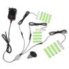 3V-12V Adjust LR6 AA Battery Eliminator Cable for AA battery Powered Radio Gameboy Lamp Remote Controls Cordless phones
