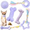 6-Piece Puppy Toy Set for Small Dogs - Teething Toys Variety Bundle for Fun and Play